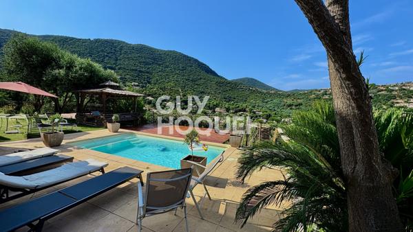 Grande maison vue mer, colline, piscine et fort potentiel locatif