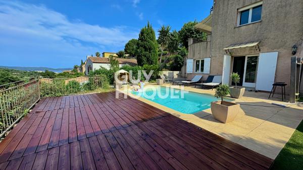 Grande maison vue mer, colline, piscine et fort potentiel locatif