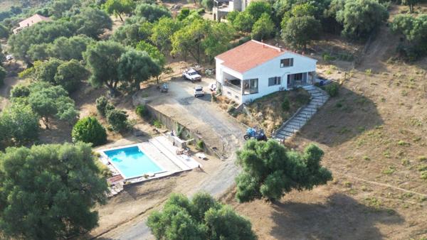 Dpt Corse (20), à vendre CASTA maison de 167m² sur 5600m² avec piscine 6X12