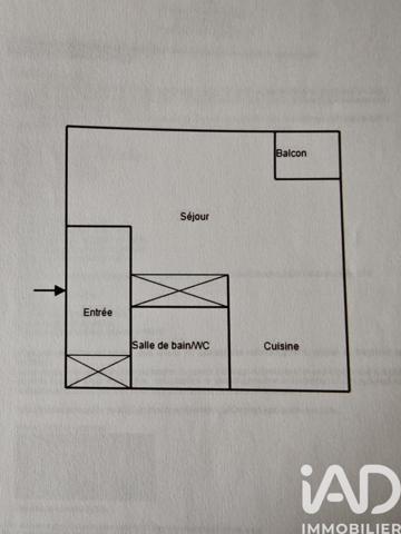 Studio à vendre 33 m² Pontault-Combault