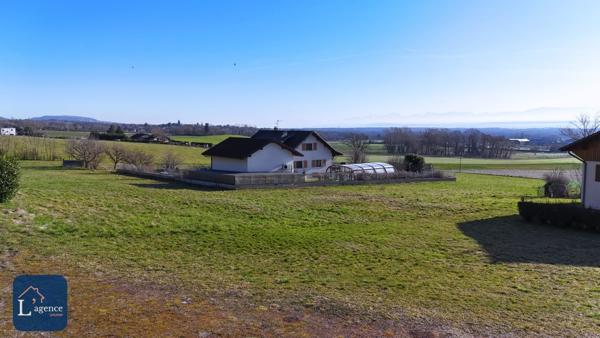 Terrain constructible 607 m² Crozet 01170 Villeneuve libre constructeur secteur résidentiel