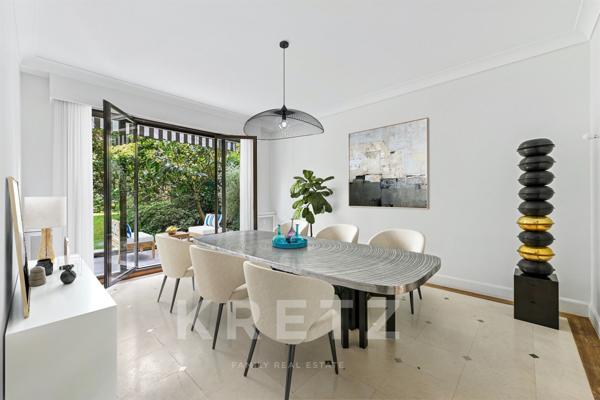 Triplex 370 m2 avec double jardin face au Bois de Boulogne