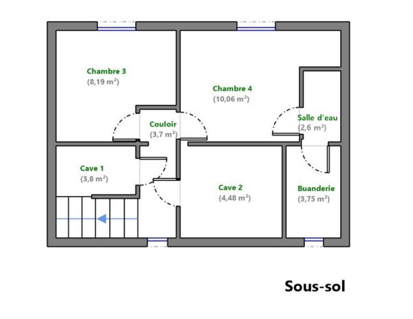 Maison familiale meulière 4/5 chambres