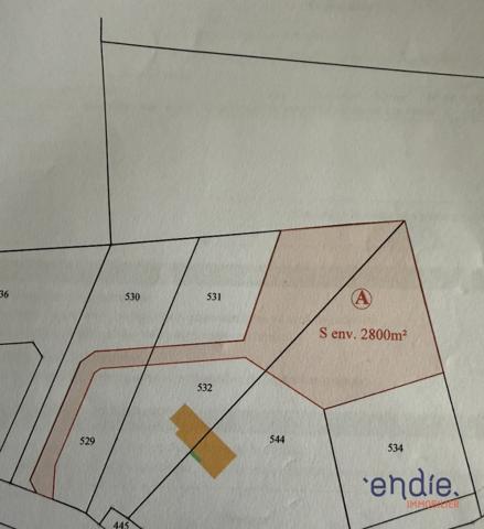 TERRAIN CONSTRUCTIBLE DE 2800M²