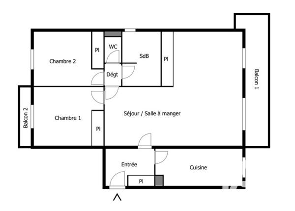 Appartement à vendre 4 pièces 85 m² Cachan