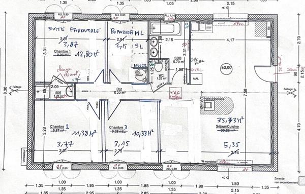 Maison de 101 m²