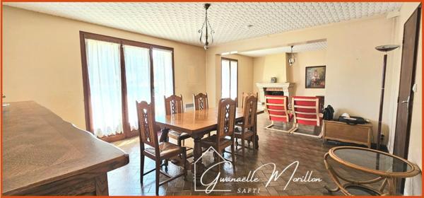 Maison pierre, garage, terrain constructible