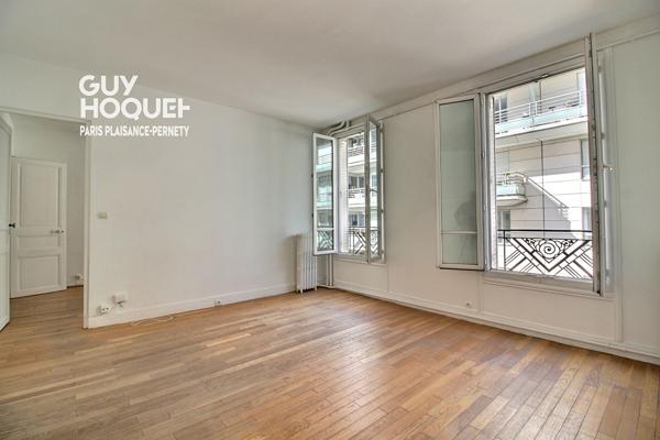 Paris 14 Didot - 2 pièces 44m²  calme proches commerces, métro plaisance et bus
