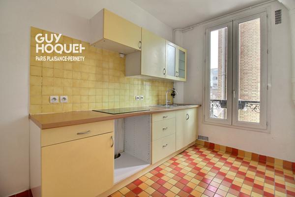 Paris 14 Didot - 2 pièces 44m²  calme proches commerces, métro plaisance et bus