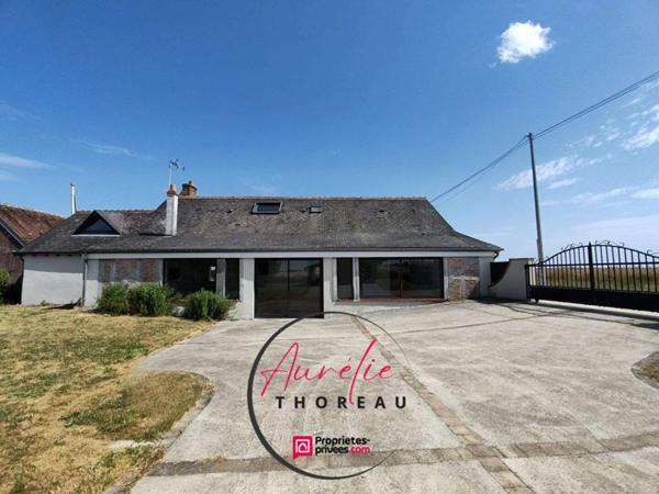 Longère sur terrain clos