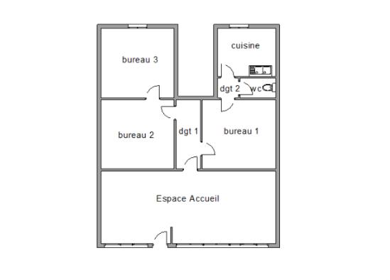 Immeuble à vendre 239 m² Saint-Brieuc