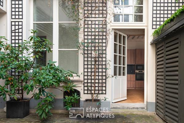 Appartement rénové sur l’île Saint-Louis