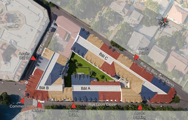 Appartement Neuf de 2 pièces- Villiers sur Marne