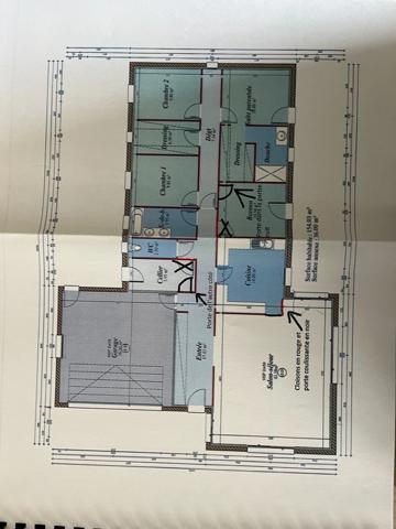 PAVILLON DE PLAIN PIED 154M² SH. 3754M² DE TERRAIN