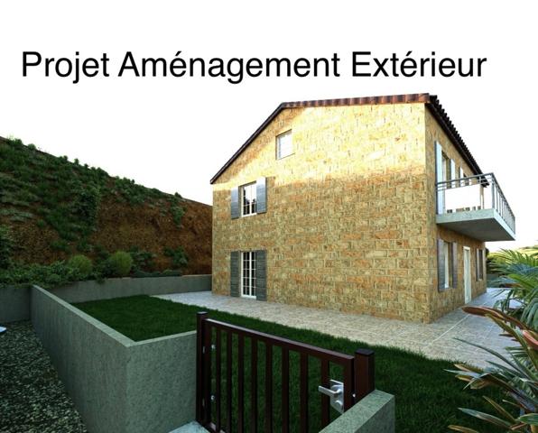 Dpt Corse (20), à vendre PARTINELLO, maison en pierres avec terrasse et parking privatif, proche de la plage