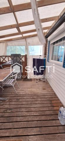 Mobil home tout confort 4 saisons, 2 chambres.