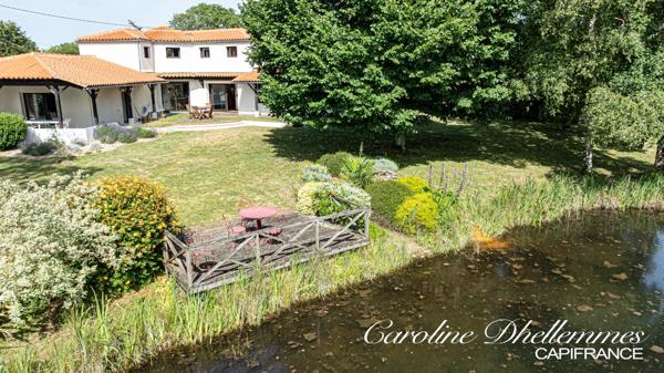 Propriété familiale de caractère – 218 m² – Parc arboré de 3 000 m² – Dépendance 65 m² - Le Château d'Olonne