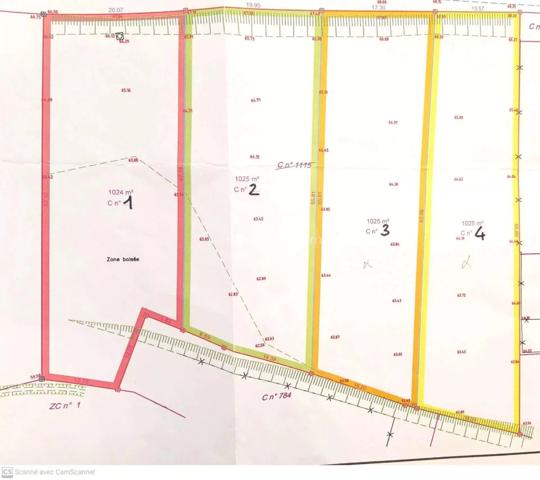 Vente Terrain 1025 m2 à Bourg-Et-Comin
