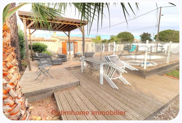 Maison à vendre 4 pièces MARSEILLAN PLAGE (34)
