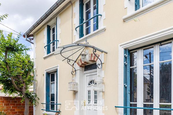 Une maison de charme à l’adresse confidentielle dans le quartier Chennevières à Conflans-Sainte-Honorine