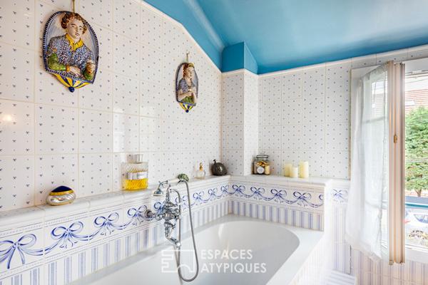 Une maison de charme à l’adresse confidentielle dans le quartier Chennevières à Conflans-Sainte-Honorine