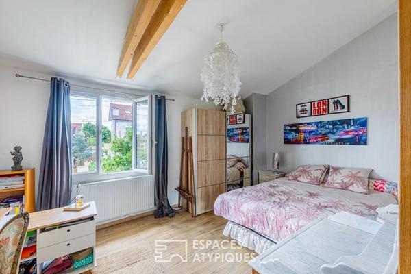 Une maison de charme à l’adresse confidentielle dans le quartier Chennevières à Conflans-Sainte-Honorine