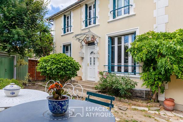 Une maison de charme à l’adresse confidentielle dans le quartier Chennevières à Conflans-Sainte-Honorine