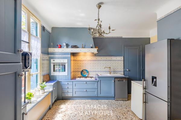 Une maison de charme à l’adresse confidentielle dans le quartier Chennevières à Conflans-Sainte-Honorine