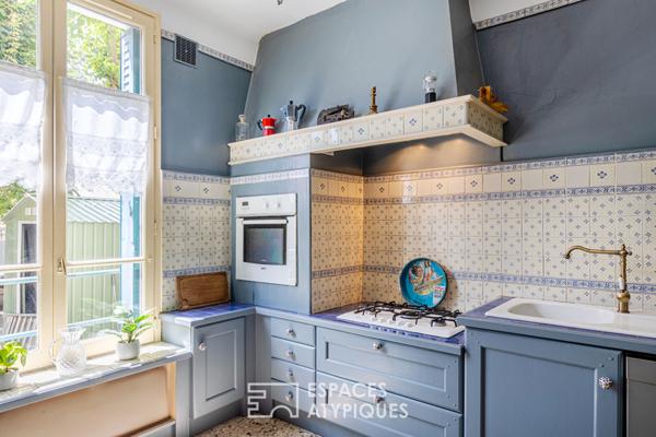 Une maison de charme à l’adresse confidentielle dans le quartier Chennevières à Conflans-Sainte-Honorine