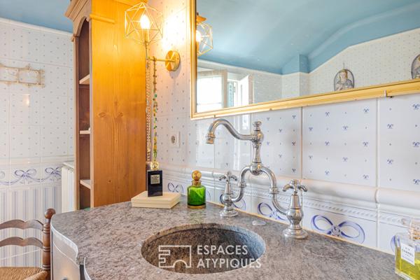 Une maison de charme à l’adresse confidentielle dans le quartier Chennevières à Conflans-Sainte-Honorine