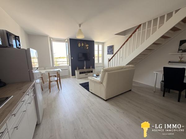 APPARTEMENT 50 M2, 2 CHAMBRES, CENTRE-VILLE, COMMERCES À PIEDS