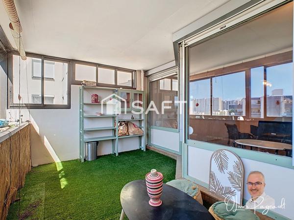 T4 familial à Moulin à Vent : calme et loggia XXL