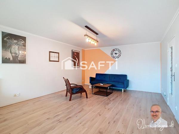 T4 familial à Moulin à Vent : calme et loggia XXL