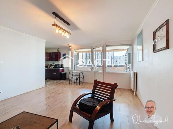 T4 familial à Moulin à Vent : calme et loggia XXL