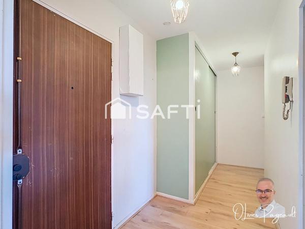 T4 familial à Moulin à Vent : calme et loggia XXL