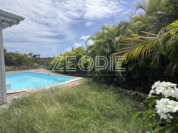 Saint-François (97118) Villa 3 chambres de 110m² environ sur un terrain de 750m² avec piscine