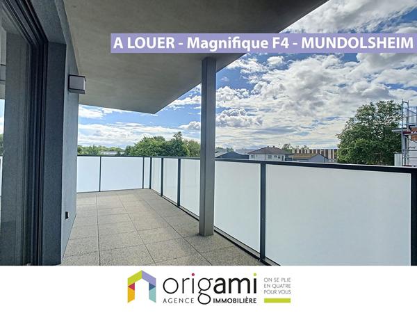 Mundolsheim - Magnifique 4p Avec Grande Terrasse Mundolsheim