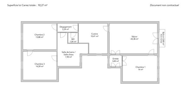 Appartement Paris 9 e - PÉTRELLE / FAUBOURG POISSONNIÈRE