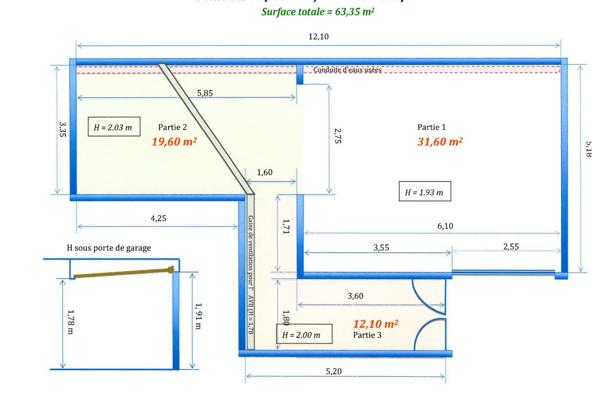 Grand garage 63m2 Bonneville