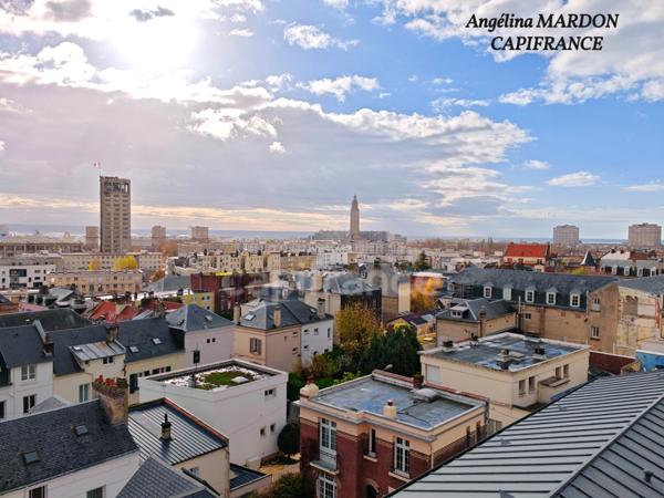 Appartement T2 de 35 m² – Dernier Étage – Vue Panoramique Centre-ville du Havre 76600