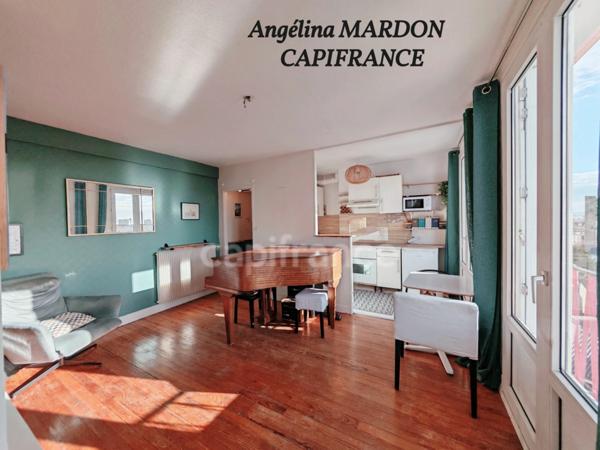 Appartement T2 de 35 m² – Dernier Étage – Vue Panoramique Centre-ville du Havre 76600