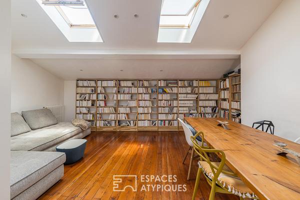 Appartement de charme type loft à deux pas de Pey-Berland