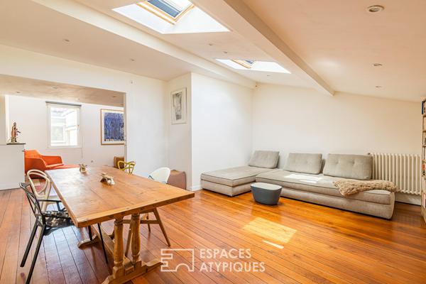 Appartement de charme type loft à deux pas de Pey-Berland