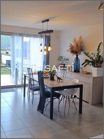 Cinq-Mars- la-Pile :  Cette charmante maison de 2016 sous décennale de plain-pied