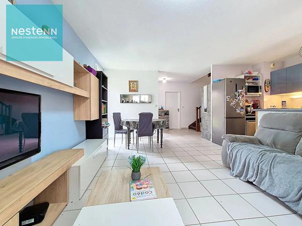 A vendre maison de 87m² , 3 chambres, garage et jardin sur la commune de Nailloux.