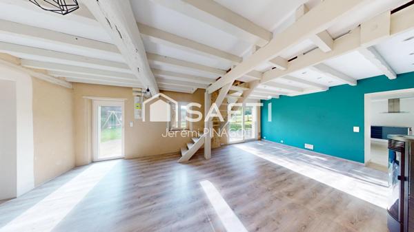 **Une maison alliant modernité et charme de l’ancien**