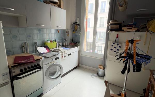 Appartement à vendre    2 pièces • 35,52 m2 Paris 20