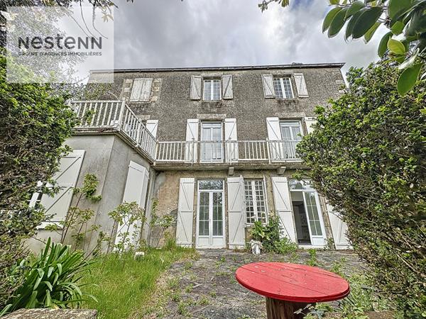 Maison NON MITOYENNE avec grand garage - Quimper Centre Historique
