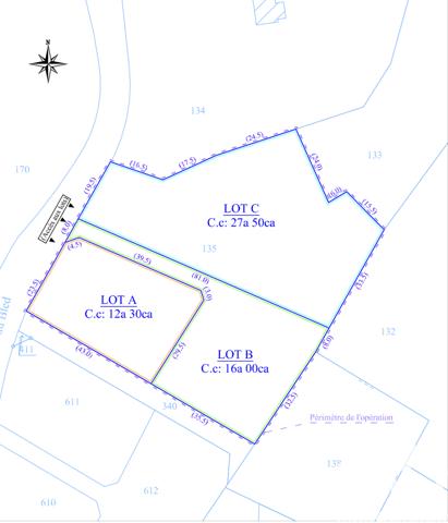 Terrain à vendre 2 750 m² Bonnac-la-Côte
