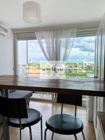 Appartement T1 lumineux à louer à Bordeaux, 4ème étage, avec balcon